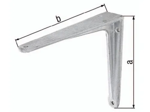GAH 804053 Konsole  Länge 300 mm Höhe 250 mm Aluminiumguss Tragfähigkeit 90 kg
