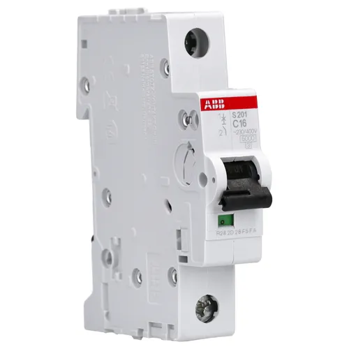 ABB LS-Schalter Sicherungsautomat S201-C16 1-polig 16A Leitungschutzschalter