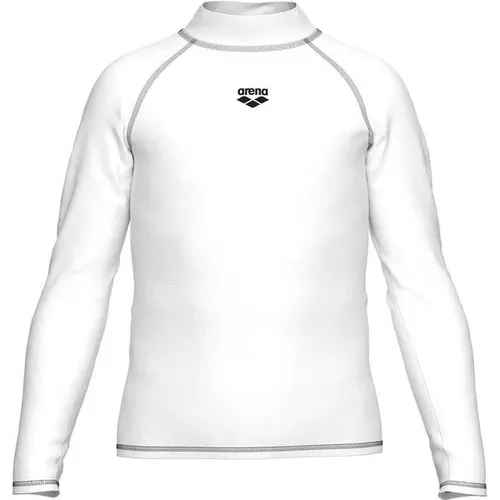 ARENA Kinder Shirt UNISEX JR RASH VEST L/S GRAPHIC - Stylisches Schwimm-Shirt mit UV-Schutz für Mädchen und Jungen. Ideal für den Wassersport und schützt die Haut vor Sonnenstrahlen. Entdecke hochwertige Sportbekleidung für die ganze Familie bei INTERSPORT!