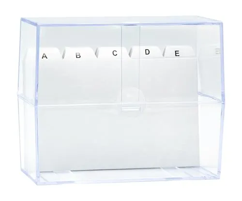 K3T Karteikasten A6 mit Register A-Z, geeignet für Karteikarten bis Größe DIN A6 (148 x 105 mm), Art.Nr. 65961