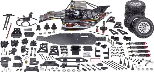 Reely Dune Fighter 1:10 - RC Modellauto Elektro Buggy mit Allradantrieb, Bausatz für individuelles Zusammenbauen und Offroad-Spaß