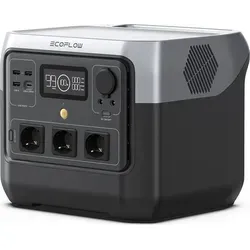 EF ECOFLOW RIVER 2 Pro Tragbare Powerstation - Powerstation mit 768 Wh und LiFePO4-Batterie, schnell aufladbar in nur 70 Minuten, ideal für Outdoor-Abenteuer und Home-Backup.