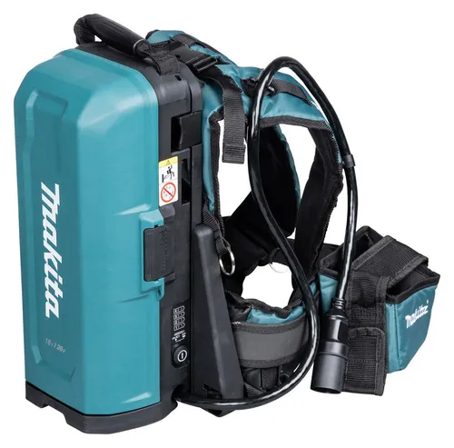Makita Akku-Bank PDC01, 191A59-5 - Werkzeugakkus für 18V, 2x 18V und 40V Maschinen, ideal für längere Einsätze mit 4 Akku-Steckplätzen für bis zu 24 Ah Power.