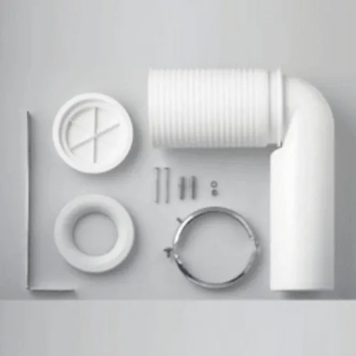LAUFEN Spezial-Ablaufbogen H8900920000001 - Sanitärinstallation, optimal für senkrechten Abgang und ideal bei Wandabständen von 70-220 mm für eine flexible Installation.