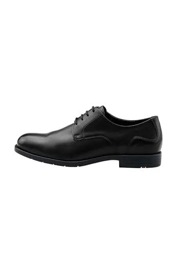 LLOYD Herren Schnürschuhe EEZY 110W schwarz EU-Größe 46,5 - Herren-Schnürhalbschuhe mit Wechselfußbett für Einlagen, Ziernähte und Extra-Light Sohle für optimalen Tragekomfort im Business-Alltag.