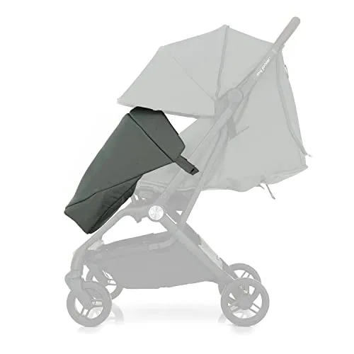 My junior® PICO Fußsack Sage Green - Wasserabweisender Fußsack für my junior PICO Buggy, schützt vor Wind und Wetter und sorgt für optimale Wärme und Luftzirkulation.