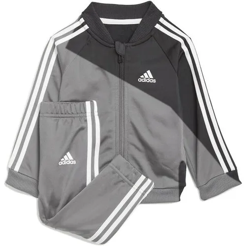 ADIDAS Kinder Sportanzug I 3S TS TRIC - Trainingsanzug für Babys und Kleinkinder, aus recycelten Materialien für umweltbewussten Style und maximalen Komfort.