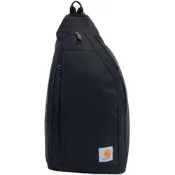 Carhartt Rain Defender Umhängetasche - Schwarz - Einheitsgröße - Robuste Umhängetasche aus 600 Denier DWR Polyester mit wasserabweisender Beschichtung. Verstellbarer Schultergurt und mehrere Fächer für optimale Organisation. Ideal für den täglichen Einsatz.