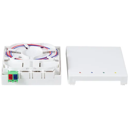 LogiLink FTTH Spleißbox, 1x LCD/ APC, 40 m Verlegekabel, weiß FB2LC40 (405279207