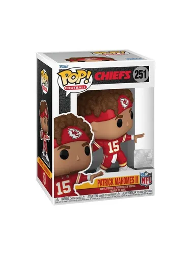 Funko Pop! Football Chiefs - Patrick Mahomes II (2023) - Sammelfigur von Patrick Mahomes II aus der Funko Pop! Football Chiefs Kollektion, ideal für Fans und Sammler, mit detailgetreuer Darstellung und einzigartigem Design.