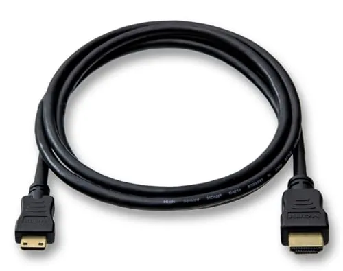 SvediTec HDMI Kabel kompatibel mit Panasonic Lumix DMC-FZ200 Digitalkamera - Mini C - vergoldete Kontakte - Länge 1,5m
