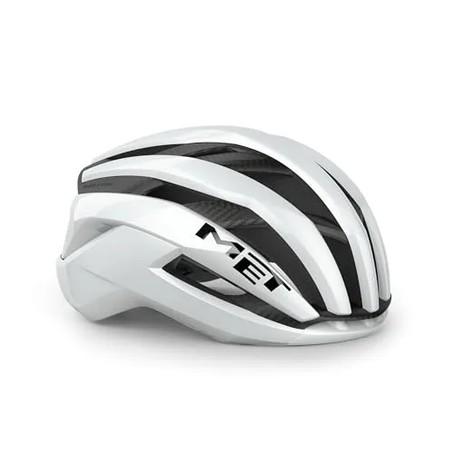MET Trenta 3K Carbon Helm Weiß M - Der MET Trenta 3K Carbon Helm bietet optimale Belüftung und Schutz für Rennradfahrer. Mit Carbonflügelstruktur und ultraleichtem Mips® Air Node für höchsten Komfort und Sicherheit.