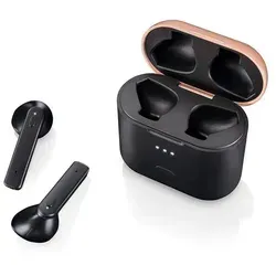 Kopfhörer In-Ear Wireless mit Ladecase STSK2 C3 schwarz/kupfer-Zustand: - Schwarz