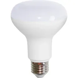 LED Leuchtmittel Reflektor R80 8W E27 warmweiß 2700K - Hochwertiges LED Leuchtmittel Reflektor R80 mit 120° Abstrahlwinkel für gleichmäßige Lichtverteilung. Ideal für stimmungsvolle Beleuchtung in Wohnräumen. Langlebig mit 15.000h Lebensdauer.