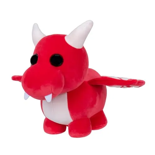 Adopt Me! AME0104-20 cm Plüsch - Dragon, offizielles Plüsch mit Spielcode