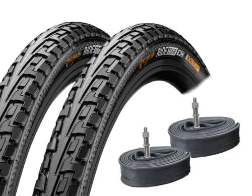 Stück Reifen 28" Ride Tour schwarz 42-622 28 x 1.6 700x40C + DV Schläuche 2
