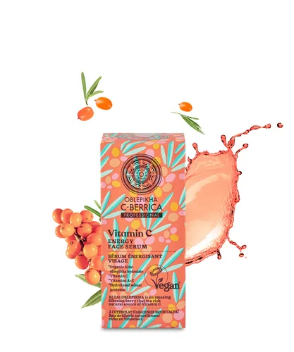 Natura Siberica OBLEPIKHA C-BERRICA. Energy Face Serum, 30 ml