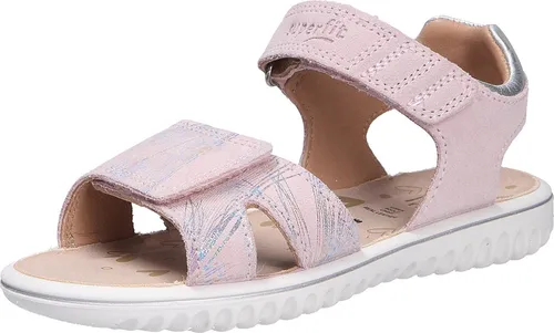 superfit Leder-Sandalen "Sparkle" in Rosa, Größe 34 - Wanderschuhe für Kinder, bequem mit Klettverschluss und rutschhemmender Sohle - perfekt für Abenteuer im Freien!