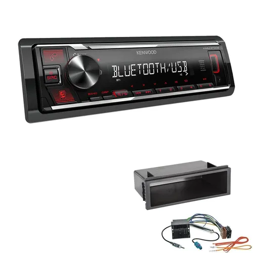 Kenwood Autoradio Bluetooth USB für Volkswagen Passat 1996-2005 - Hochwertiges 1-DIN Autoradio mit Bluetooth, USB und AUX-Anschluss. Ideal für Musik-Streaming und Freisprechanrufe. Perfekt für den Volkswagen Passat der Baujahre 1996-2005.