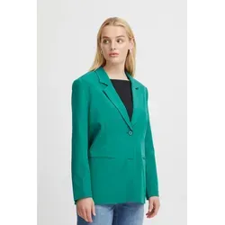 IHLEXI Damenblazer Loose Fit - Eleganter Damenblazer in lockerer Passform, ideal für Büro und Freizeit. Mit klassischem Notch-Revers und praktischen Paspeltaschen.