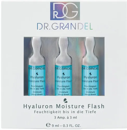 Dr. Grandel Professional Collection Hyaluron Moisture Flash 3 x 3 ml Gesichtsserum