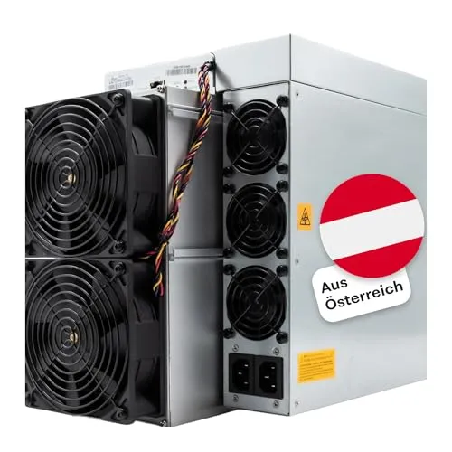 Bitmain Antminer S19k Pro Bitcoin Miner 115 TH/s - Leistungsstarker Bitcoin Miner mit 115 TH/s und 2.760 W. Ideal für Mining-Farmen, schnell einsatzbereit mit Netzteil und Kabel. Hohe Effizienz für profitable Mining-Projekte.