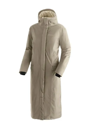Maier Sports Wintermantel "Alberte" in Beige - 38 - Funktionsjacke, wasserdicht mit 10.000 mm Wassersäule, winddicht und atmungsaktiv – ideal für kalte, nasse Tage.