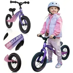 Lionelo Bart Laufrad für Kinder ab 2 Jahren, ultraleicht und verstellbar - KINDERLAUFRAD BART: Leichtes Magnesiumrahmen mit 12 Zoll Rädern, ideal für Gleichgewichtstraining und mühelosen Umstieg auf ein echtes Fahrrad.