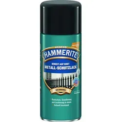 Hammerite Metallschutzlack Spray Matt 400 ml - 3in1 Rostschutz in Schwarz - Metallfarben - Bietet effektiven Rostschutz, Langlebigkeit und eine matte Oberfläche für vielseitige Anwendungen.