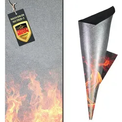 FireMat Bodenschutzmatte SILK-A Edition - Grillzubehör, feuerfest, rutschfest und wasserabweisend – ideal für sicheren Einsatz beim Grillen.