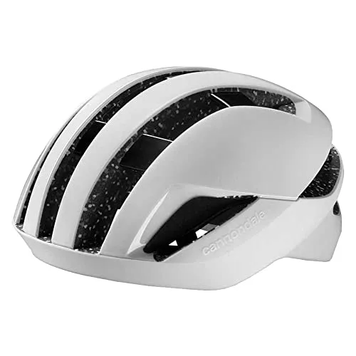 Cannondale Dynam Mips Helm Weiß L - Fahrradhelm mit IntelliVent Kühlung und MIPS Air Node Schutz für optimalen Komfort und Sicherheit beim Radfahren. Leicht, gut belüftet und ideal für lange Strecken.
