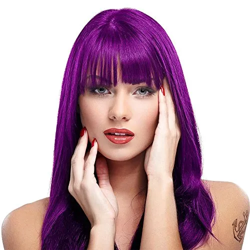 Manic Panic Haartönung High Voltage Classic Purple Haze 237 ml - Coloration: Strapazenfreie, langanhaltende violette Haarfarbe mit pflegenden Inhaltsstoffen für geschmeidiges, glänzendes Haar.
