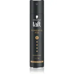 Taft Powerful Age Halt 5 Haarspray 250 ml - Hochwertiges Haarspray für starken Halt und langanhaltenden Style. Ideal für jeden Tag und schützt die Frisur vor Feuchtigkeit.