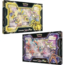 Pokémon Deoxys VMAX VSTAR Battle Box - Sammelkartenspiel Set mit Promo-Karten und 4 Boosterpacks, ideal für Pokémon-Fans und Sammler