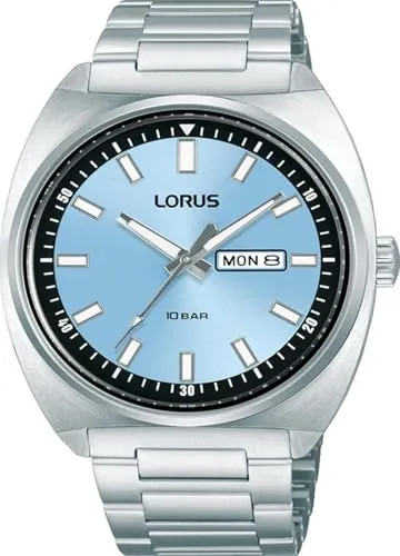 Lorus Damen Uhr sportlich Edelstahl Silber - Elegante Damenarmbanduhr aus robustem Edelstahl, mit flachem Armband für hohen Tragekomfort. Ideal für sportliche Aktivitäten und den Alltag. Wasserdicht bis 100 Meter.