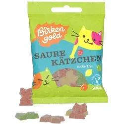 Birkengold Saure Kätzchen Bonbons