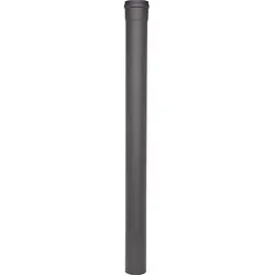 Pellet-Abgasrohr Ø 80 mm, lackiert, mit Silikondichtung, Länge 1.000 mm