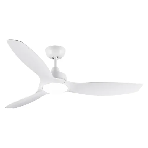 Philips Fixed Blade Fan Ceiling Light 52' - 35W & 24W LED - Lampen: Kombiniert leistungsstarken 35W Ventilator und 24W LED-Lampe für optimalen Komfort und Stil. Ideal für jedes Zimmer mit 3-stufiger Dimmfunktion.