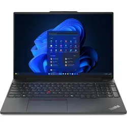 Lenovo ThinkPad E16 Gen 2 (21MA000HGE) - Professionelles Notebook mit Intel Core Ultra 5, 256 GB SSD, 8 GB RAM, ideal für Büro und Homeoffice mit umfassenden Anschlussmöglichkeiten