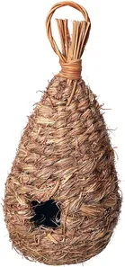 Karlie Vogelnest Gras - Nistmaterial Vogel - Grass - 25x10x10 cm