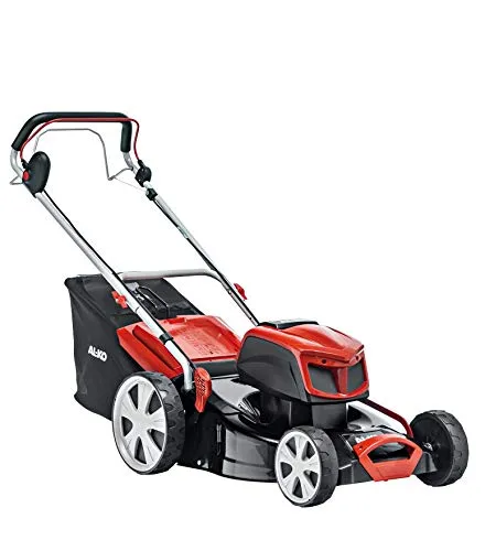 AL-KO 36 V Akku-Rasenmäher 46.9 Li SP - Sichelmäher für Flächen bis 650 m², emissionsfrei und leistungsstark mit 46 cm Schnittbreite. Robust dank Stahlblechgehäuse und komfortabel durch 7-fach Schnitthöhenverstellung.