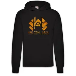 Urban Backwoods Hoodie Nakatomi Plaza Sign Herren Hoodie Shirt Stirb Skyscraper Hard Langsam (1-tlg) Weihnachten X-Mas Movie schwarz 2XL