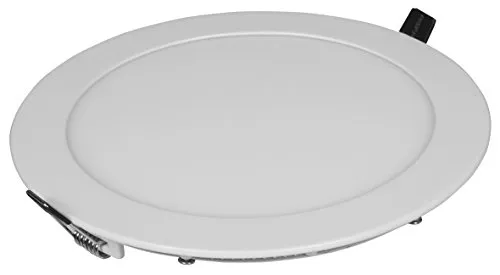 McShine - LED Panel Deckenleuchte Strahler | LP-1822RW | 18W, 225mm Ø, 1.836 lm, 3000K, warmweiß, Flache Aufbauleuchte für Wohnraum, Büro, Gewerbe