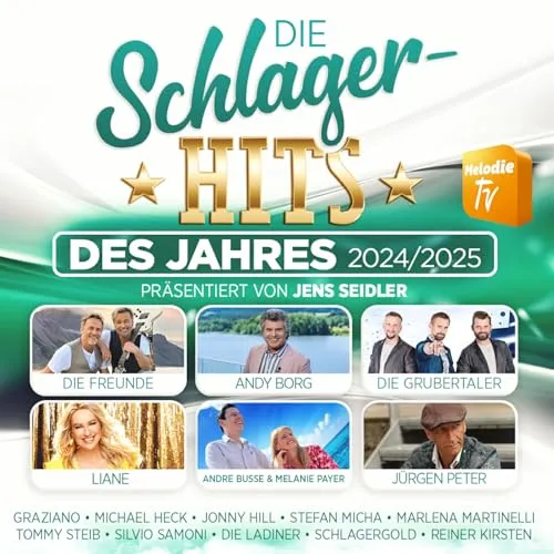 Die Schlager-Hits des Jahres 2024/2025 - Schlager-Kompilation mit den besten Hits von Reiner Kirsten, Liane, Tommy Steib und Marlena Martinelli - ein Muss für jeden Schlagerfan!