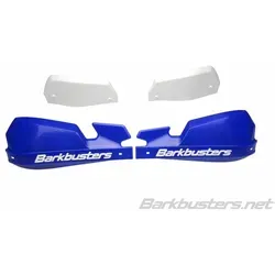 Barkbusters VPS MX Handschutzschalen mit Deflektor, schwarz - Hochwertige VPS-Kunststoffhandschutzschalen für Motorräder, bieten individuellen Windschutz mit variablen Deflektoren. Kompatibel mit BARKBUSTERS-Montagesätzen und schlagfest für optimalen Schutz.