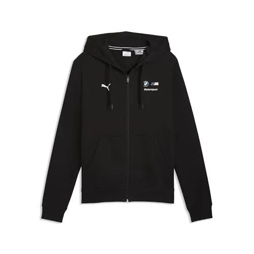 PUMA BMW MMS Ess Fleecejacke - Bequeme Sportjacke - Stylische Fleecejacke aus der BMW MMS Kollektion, ideal für Freizeit und Sport. Hoher Tragekomfort und modernes Design sorgen für einen lässigen Look.