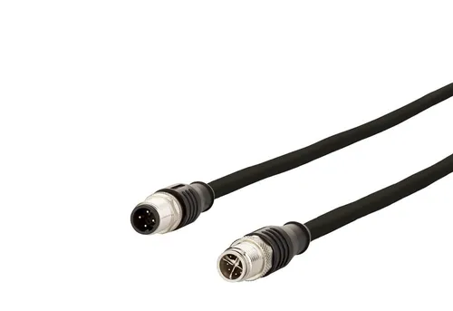 Metz Connect IndustrialEthernet Leitung 142M5Q11050 - 5m M12 - Hochwertige IndustrialEthernet Leitung für den industriellen Einsatz, flammwidrig und mit IP65 Schutzart, ideal für robuste Anwendungen.