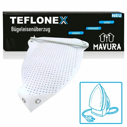 TEFLONEX Bügeleisensohle Bügeleisenschuh Teflon Schutzsohle für Bügeleisen