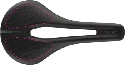 Terry Butterfly Arteria Gel Max Fahrradsattel Damen - Fahrradsattel für Damen mit innovativer Comfort Foam-Polsterung für maximalen Komfort auf langen Touren. Der breite Entlastungskanal und das minimalistische Design machen ihn zum idealen Begleiter für Rennrad- und Mountainbike-Fans.