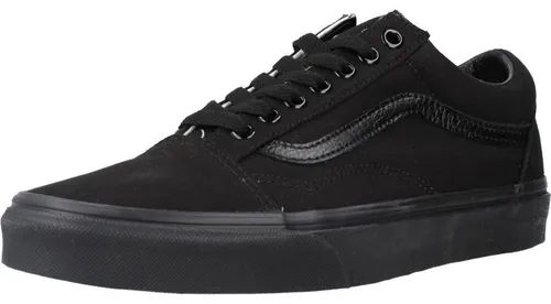 Vans Old Skool Sneaker schwarz 38,5 EU - Sneaker in Größe 38,5, klassisches Design in schwarz, ideal für Skateboarding und lässige Outfits.